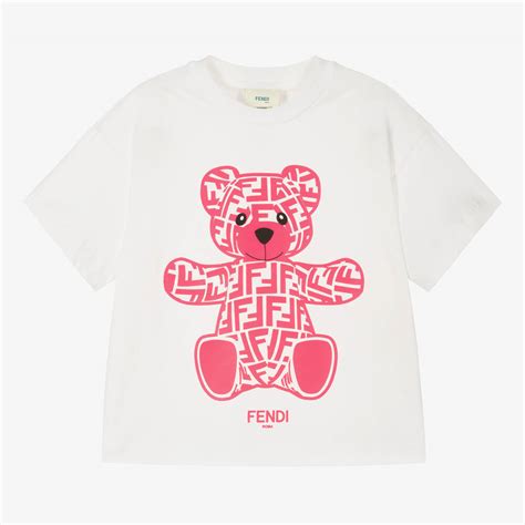 fendi bear shirt|fendi crewneck t shirt.